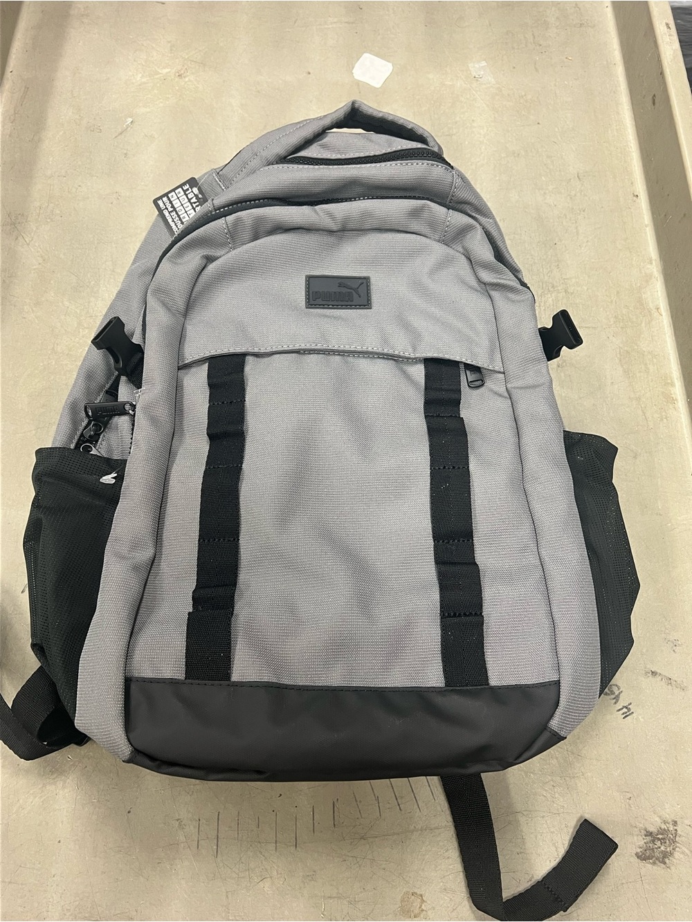 Puma Gray and Black Men's Everyday Backpack